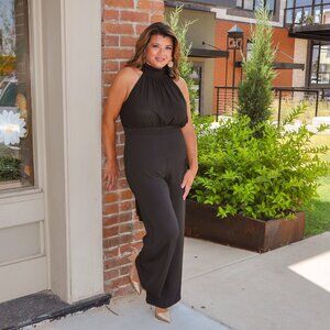 Black Tie Jumpsuit